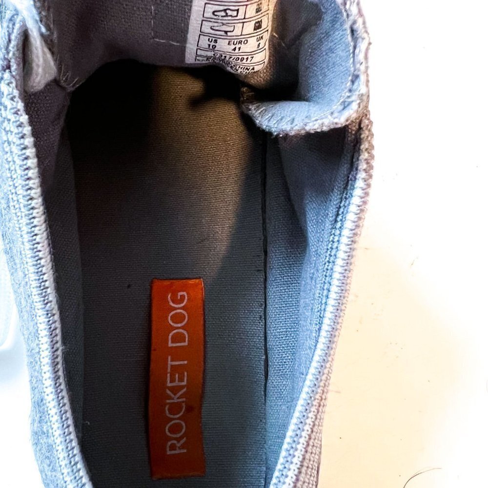 Rocket Dog Gray and white Sneakers Size 10 - Picture 9 of 10
